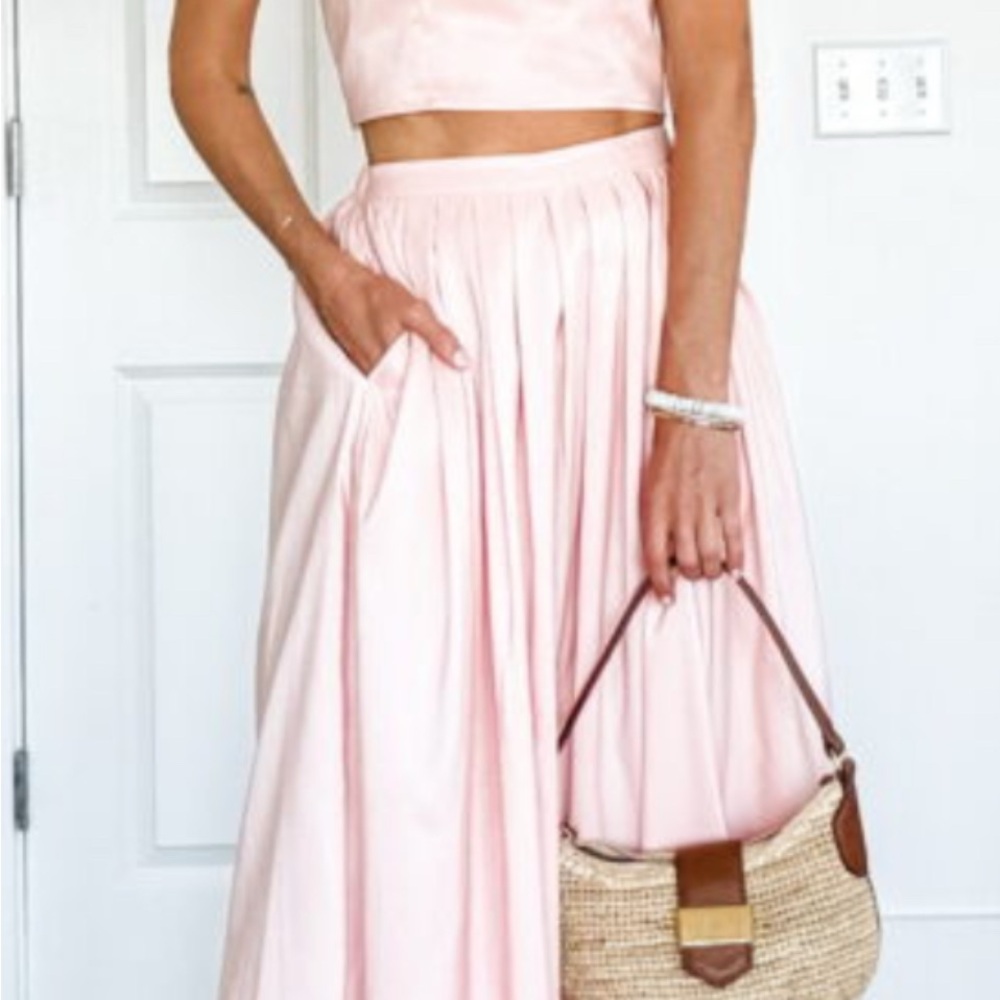 a new day Pink A-Line Skirt and Top